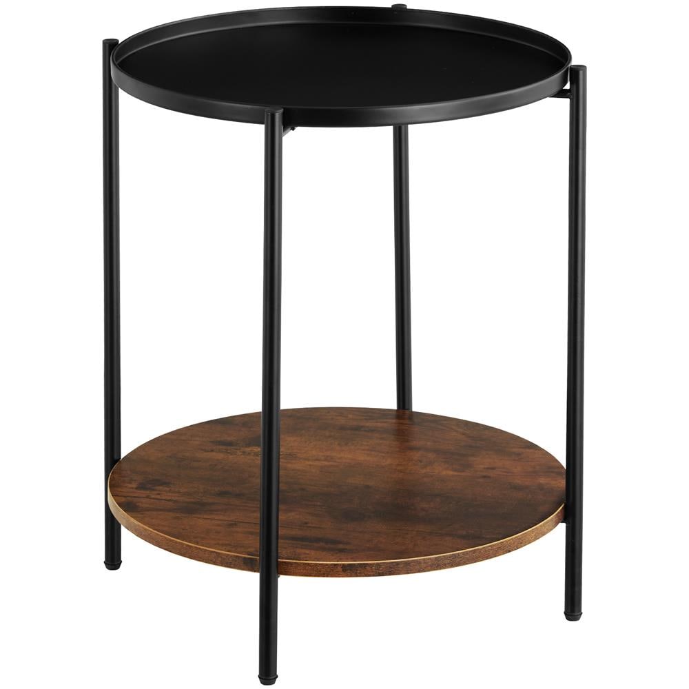 Tavolino Sunderland 45,5 X 54,5 Cm - Industriale Scuro - Foto 1