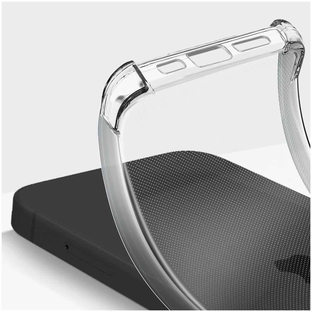 Cover Iphone 13 Pro Morbida Angoli Bumper Trasparente - Foto 5