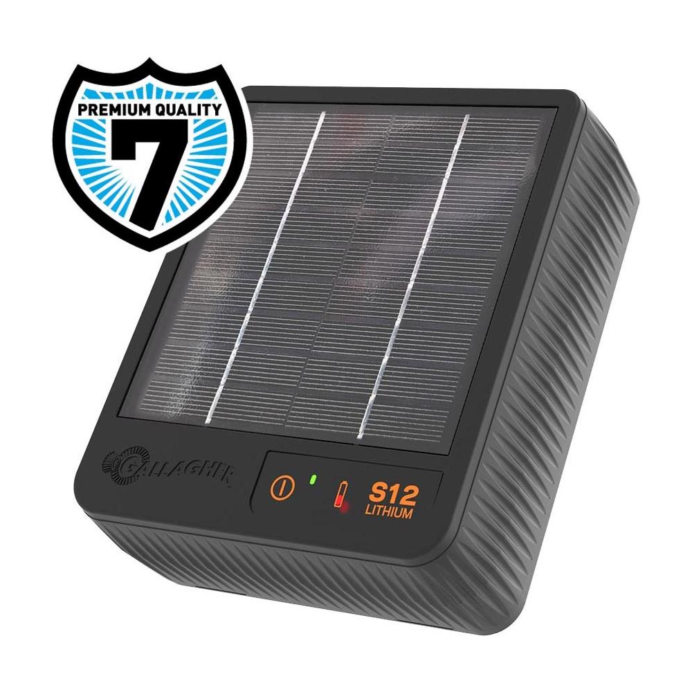 Elettrificatore S12 Con Batteria A Litio Inclusa 3,2 V - 6 Ah Ideale Per Recinti Portatile Fino A 1,5 Km Per Cavalli, Bestiame, Pecore, Capre, Cani E Gatti - Foto 1