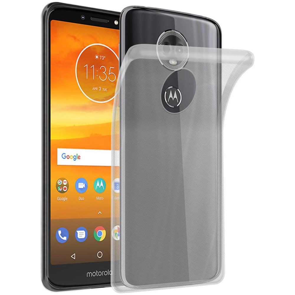 Custodia Compatibile Con Motorola Moto E5 Plus In Completamente Trasparente - Coperchio Protettivo In Silicone Tpu Flessibile - Foto 8