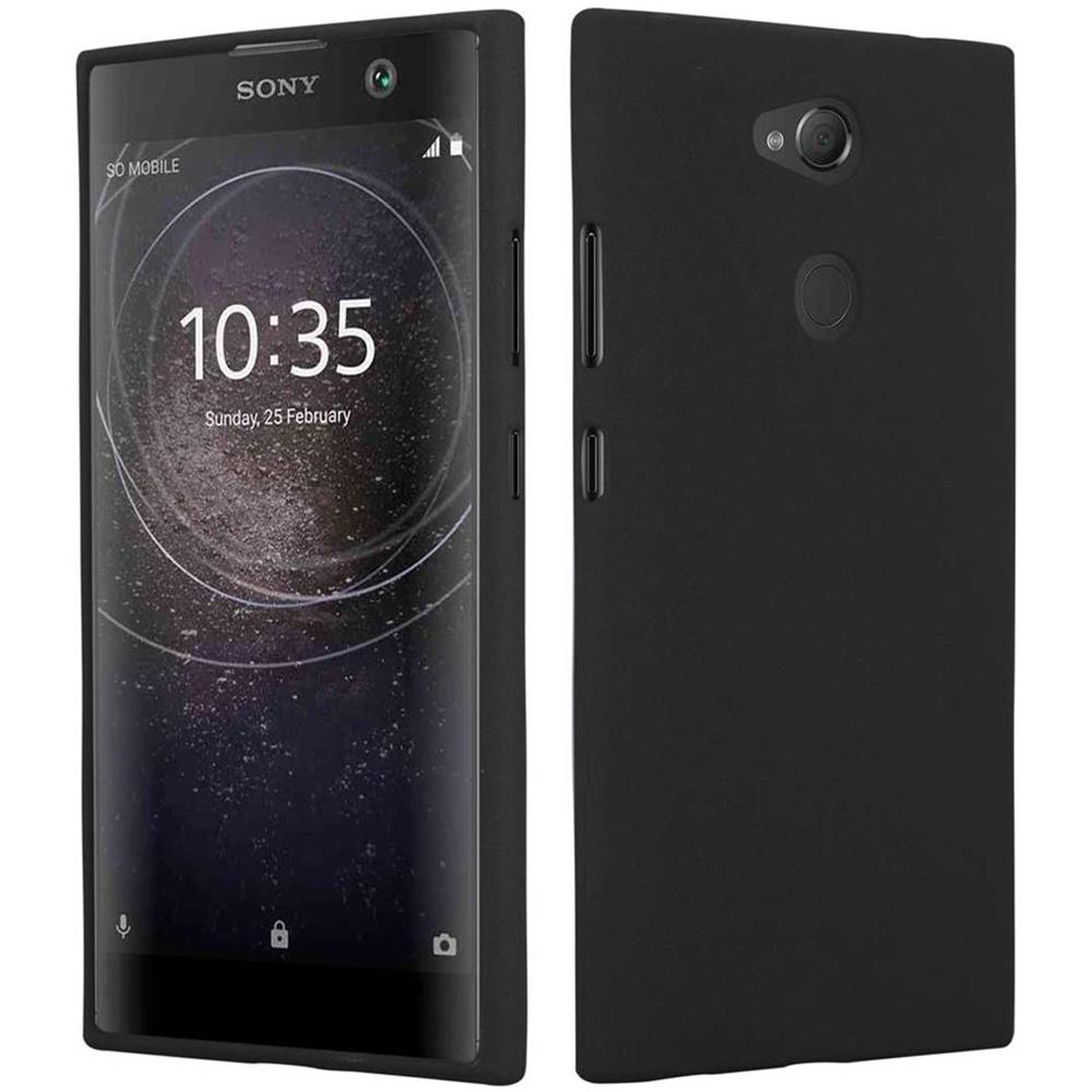 Custodia Compatibile Con Sony Xperia L2 In Frost Nero - Coperchio Protettivo In Silicone Tpu Flessibile - Foto 8