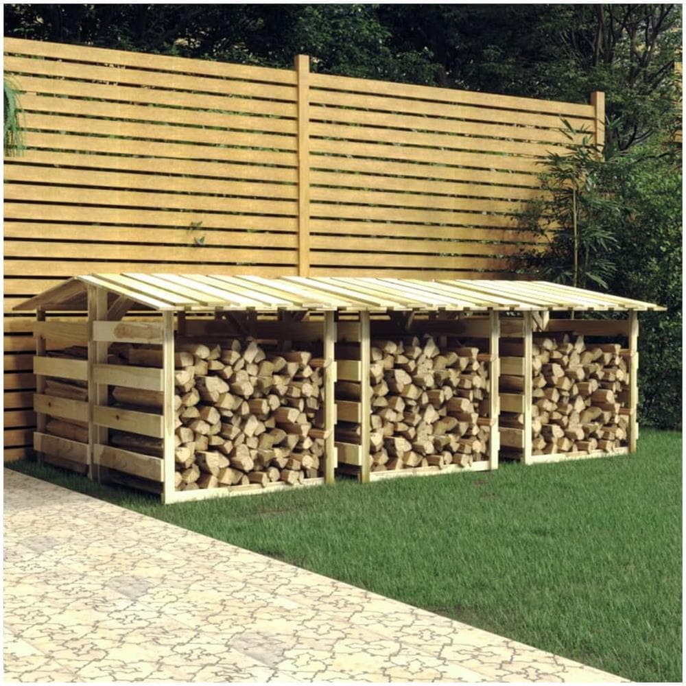 Pergole Con Tetto 6 Pz 100x90x100 Cm Legno Di Pino Impregnato - Foto 1