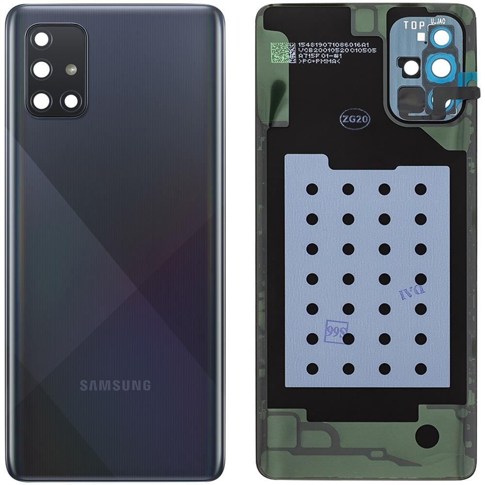 Copri Batteria Galaxy A71 Facciata Posteriore Originale Nero - Foto 1