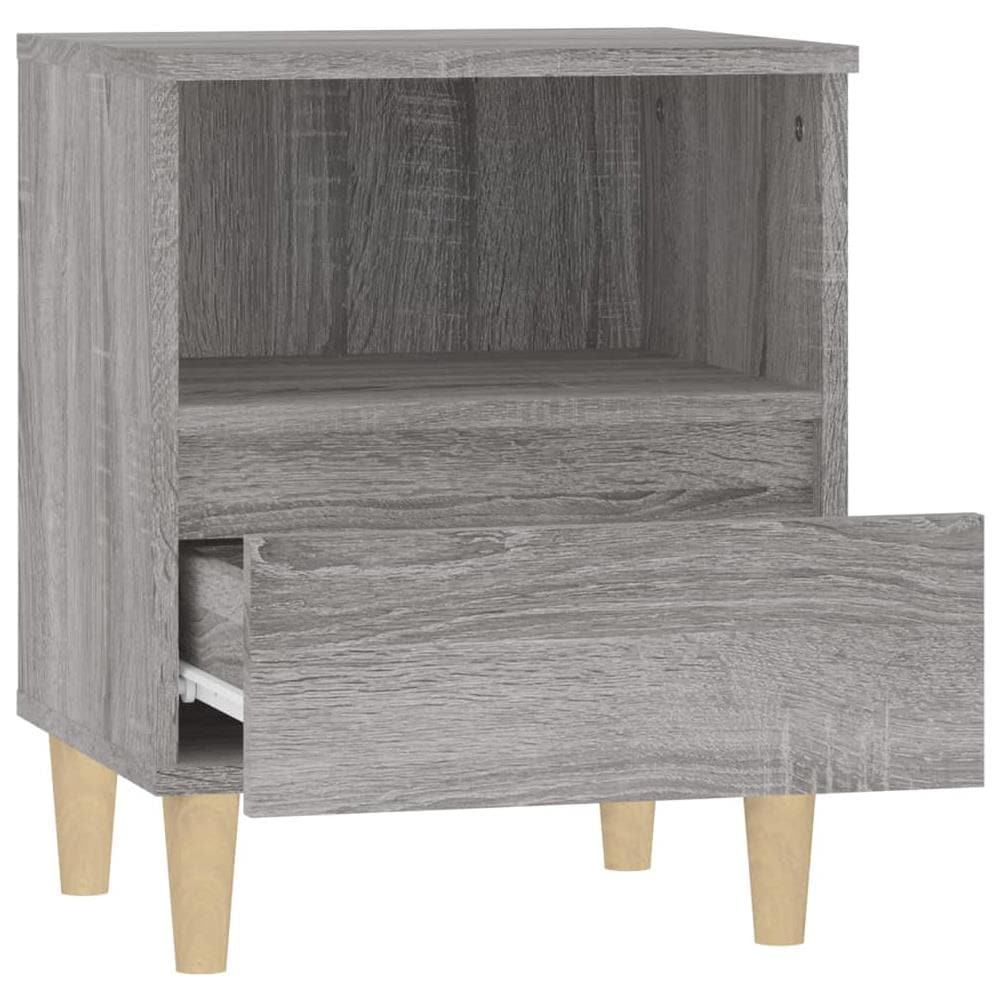 Comodino 2 Pz Grigio Sonoma 40x35x50 Cm - Foto 10