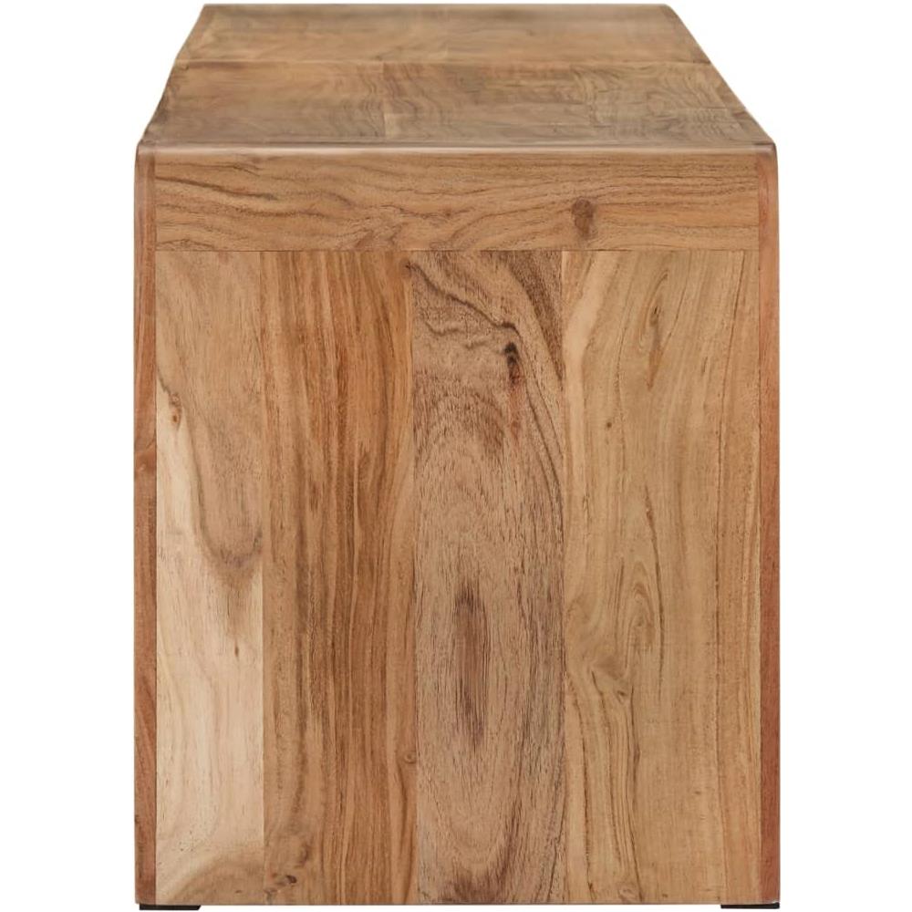 Panca 160x38x45 Cm In Legno Massello Di Acacia - Foto 3