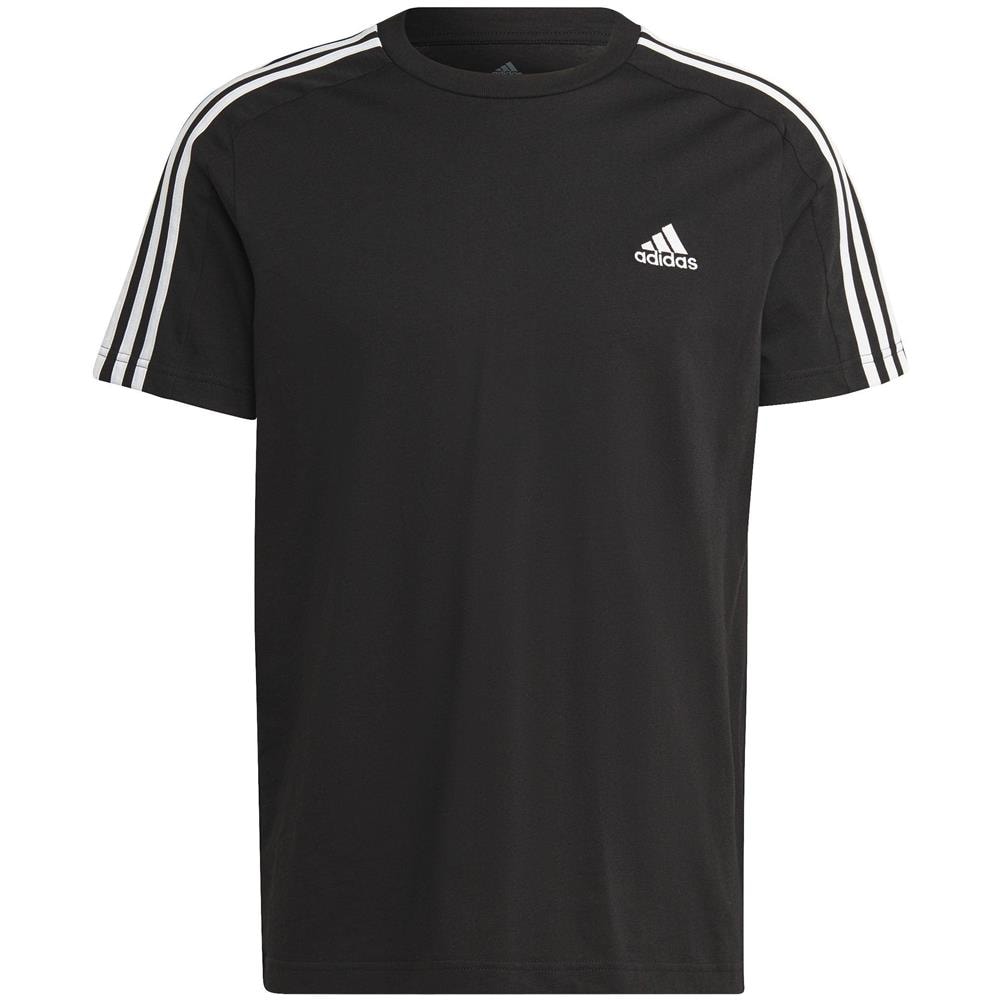 T-shirt Uomo Essentials Single Jersey 3-Stripes - Foto 2
