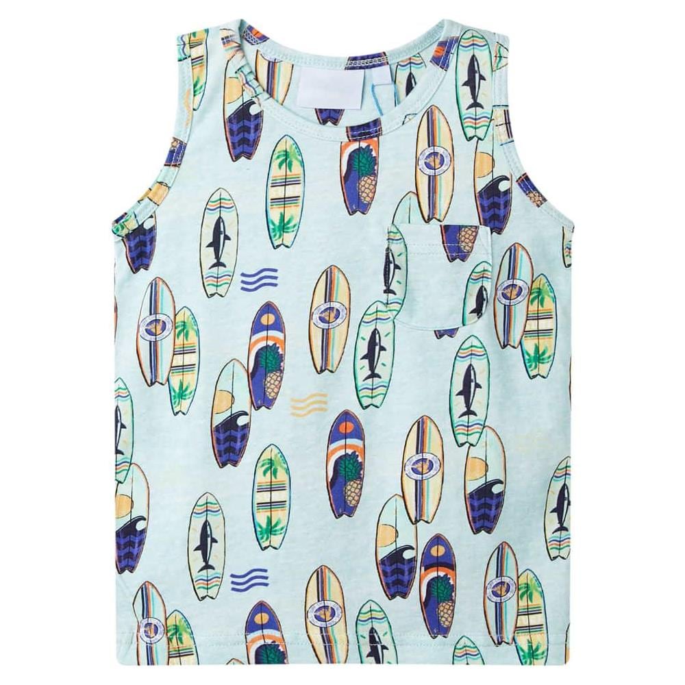 Canotta da Bambino Blu Tenue Mélange 104 - Foto 1