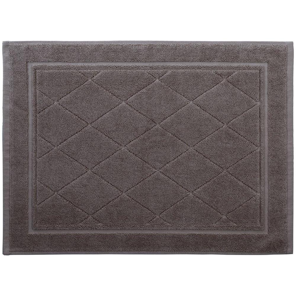 Tappeto Bagno Spugnissima Minorca In Cotone Colore Grigio Misura Cm 45x60 - Foto 1