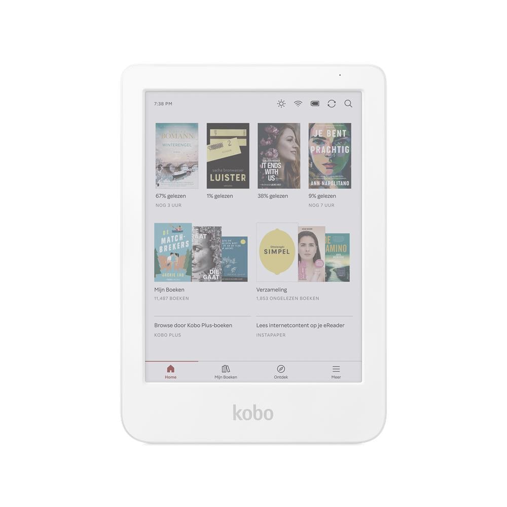 Clara Colour lettore e-book Touch screen 16 GB Wi-Fi Bianco - Foto 2