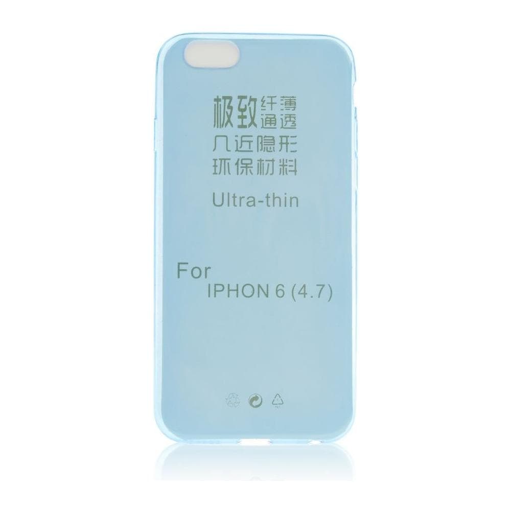 Custodia Back Ultra Slim 0,3 mm per Apple iPhone 6, 6S 4,7'' Azzurro - Foto 1