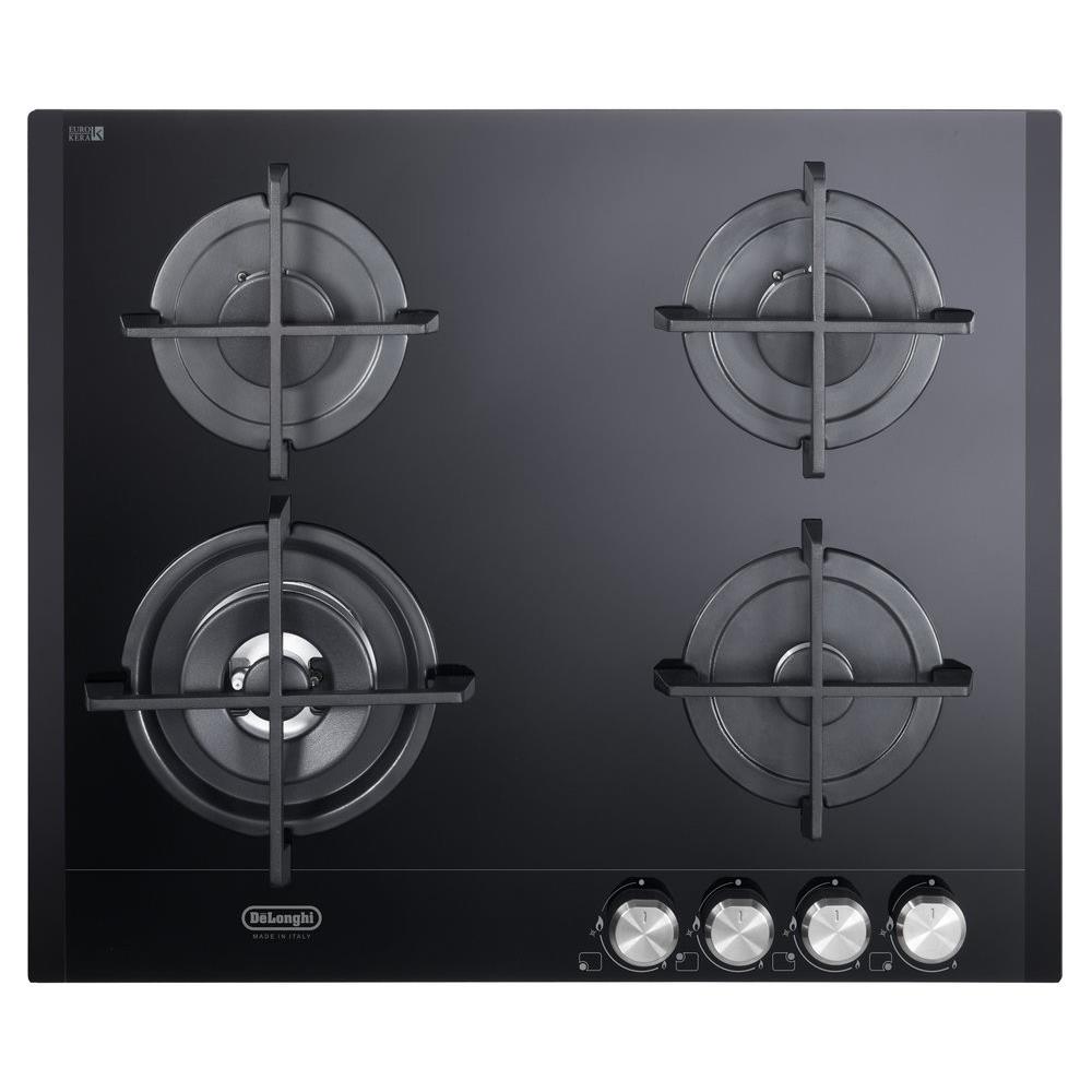 Piano Cottura SLF460LN a Gas 4 Fuochi Gas Colore Nero - Foto 1