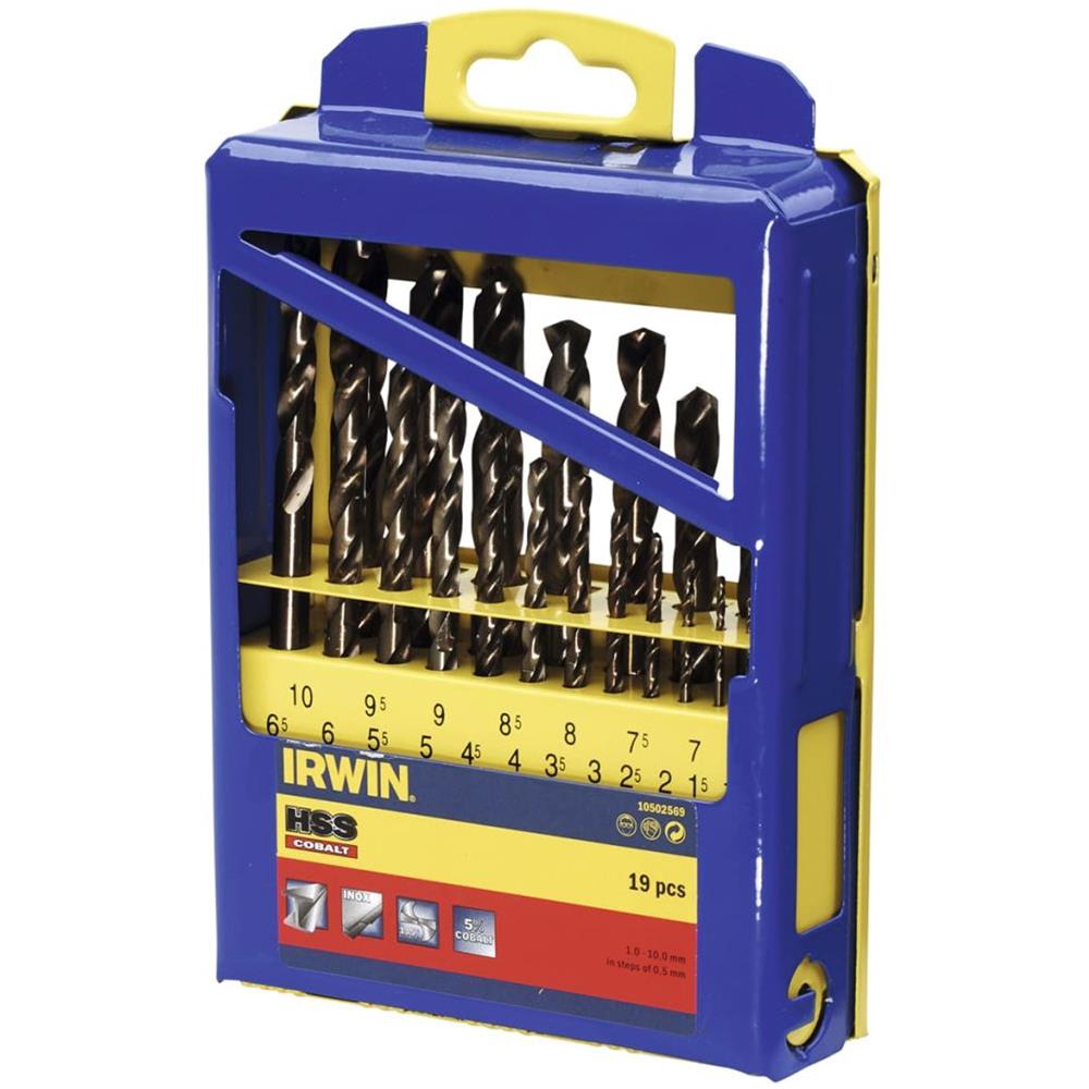 Hss Pro Cobalt Set Punte Trapano 19 Pz - Foto 1