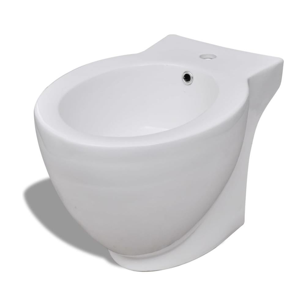 Set Di Bidet & Toilette In Ceramica Bianca - Foto 16