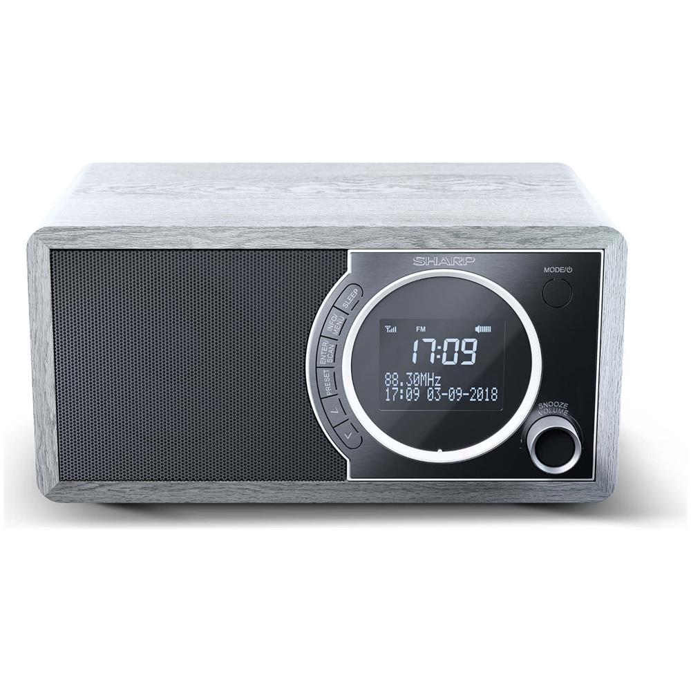 DR-450 (GR) radio Orologio Grigio - Foto 2