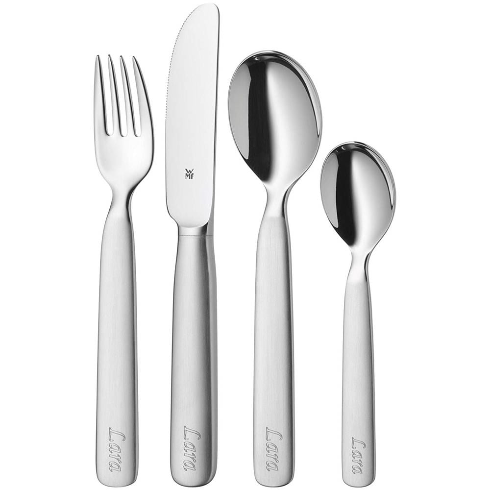 Set 4 Posate Per Bambini (adatte A Bambini Maggiori Di 3 Anni)  - Foto 2