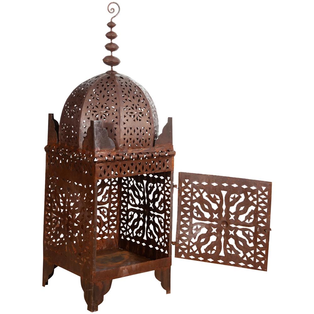 Lanterna In Ferro Battuto Traforato - Foto 3