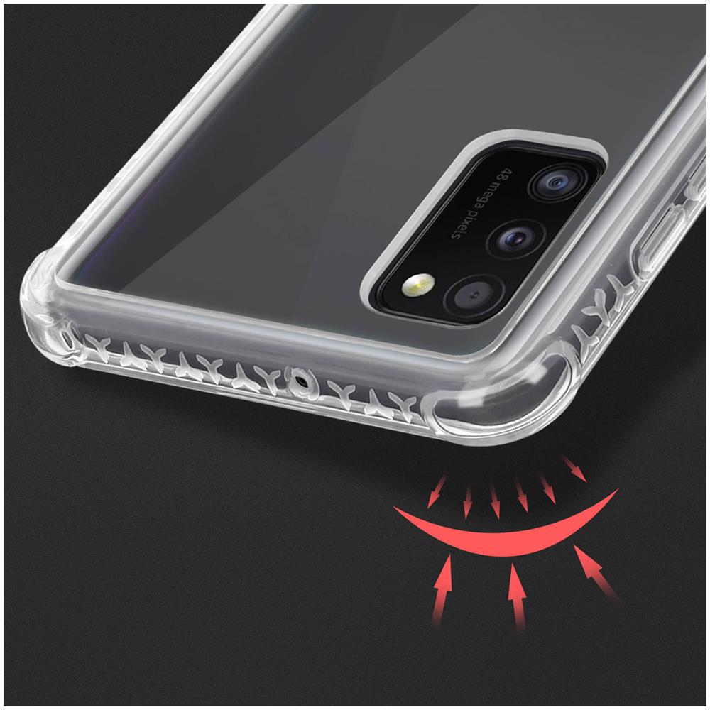 Cover Samsung Galaxy A41 Anti-caduta Sistema Tryax Air Trasparente - Foto 2