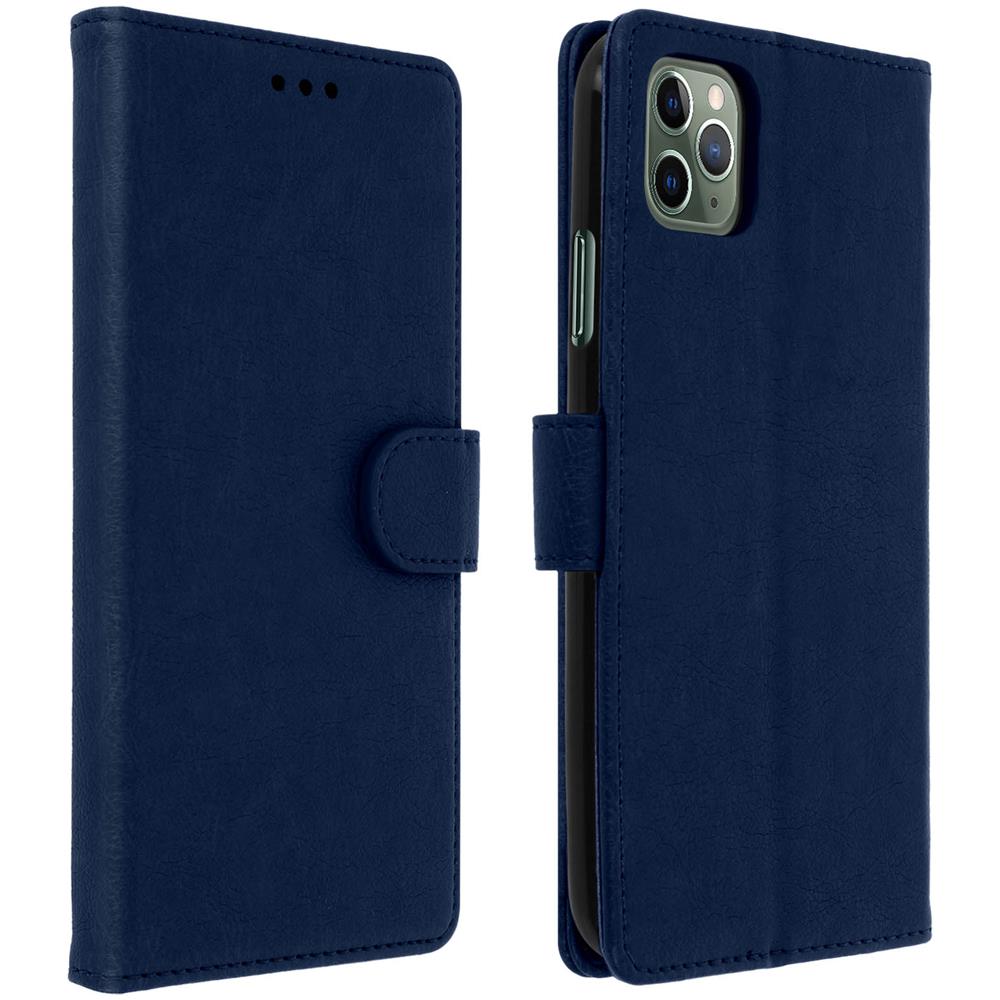 Custodia Apple Iphone 11 Pro Portadocumenti Funzione Supporto Blu - Foto 1