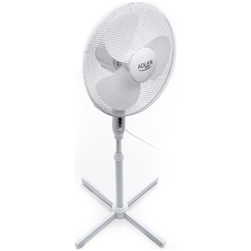 Ad 7305 Ventilatore A Piantana Oscillante Reclinabile 40cm Altezza Regolabile 3 Velocità 90w - Foto 2