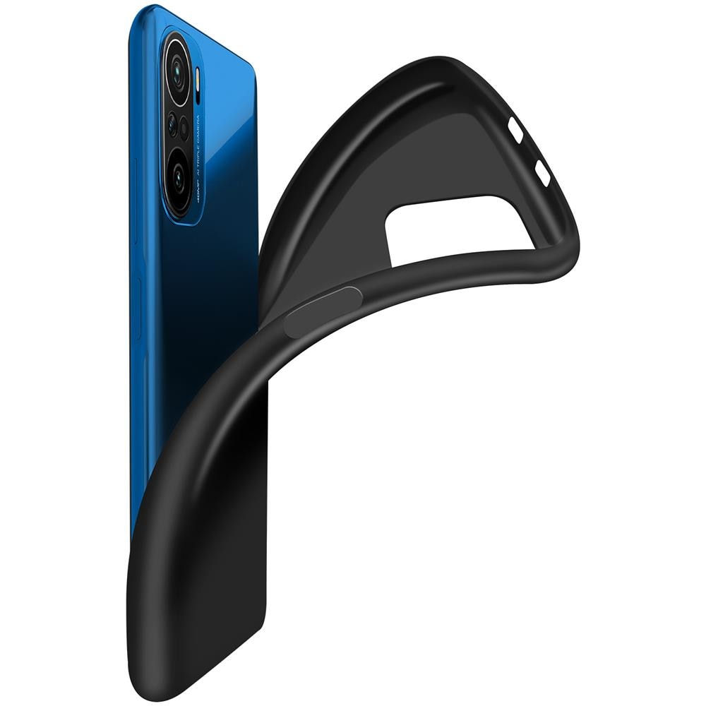Cover Xiaomi Poco F3 / Mi 11i Silicone Antishock Nero - Foto 2