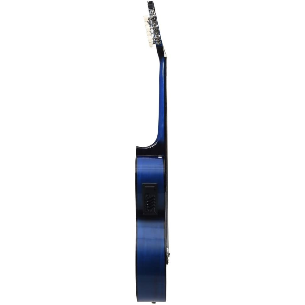 Chitarra Classica Western con Equalizzatore e 6 Corde Blu - Foto 2