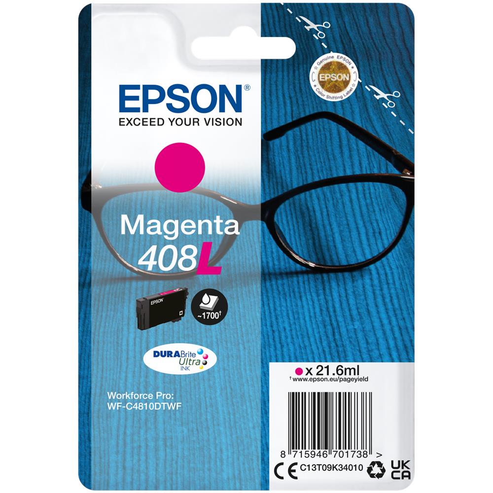 Singlepack Magenta 408L DURABrite Ultra Ink - Foto 1
