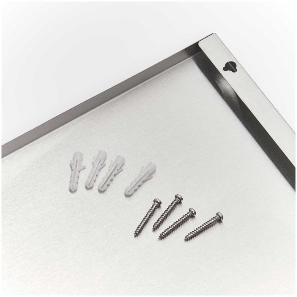 Memo Matrice Magnetica Metallo+3 Magneti, 60x40 Cm, - Foto 2