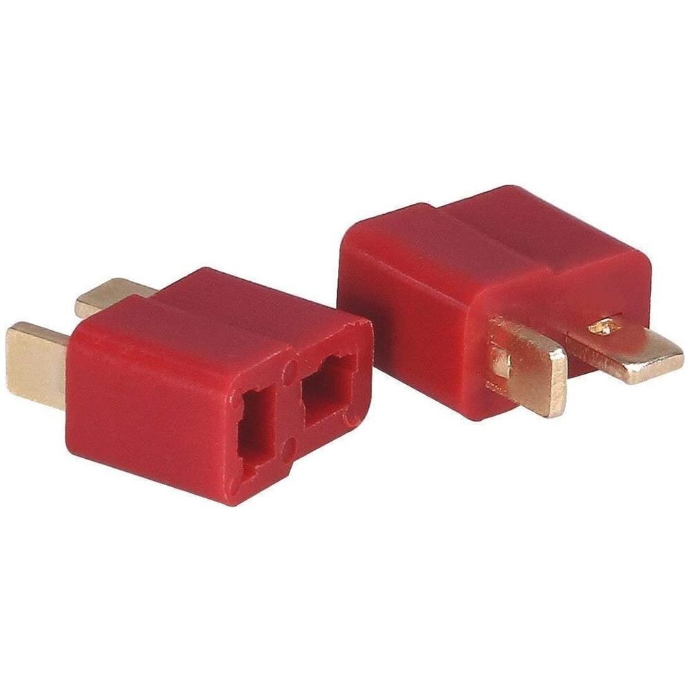 10 Connettori T-plug Couples Deans Stile Maschio E Femmina Con 20 Pezzi Tubo Shrink Per Batteria Rc Lipo - Foto 2