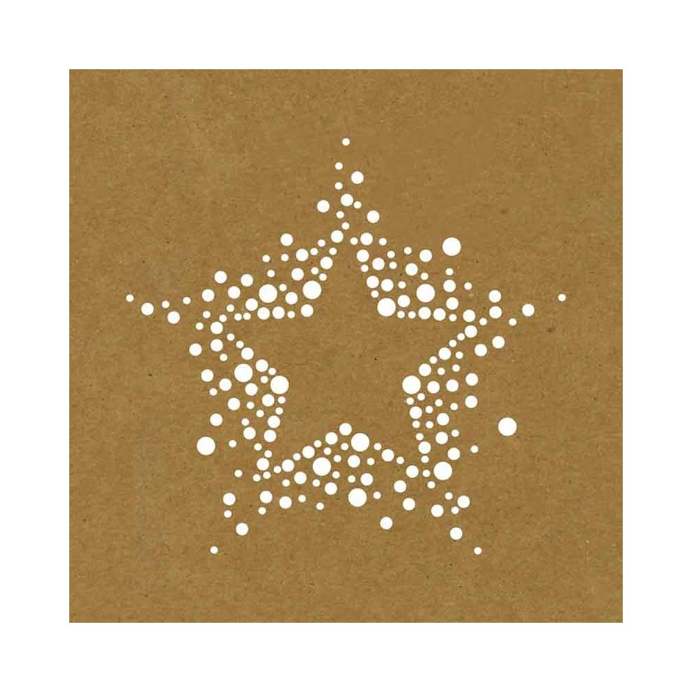 Stars Paper Stencil 20.3 X 20,3 Cm - Foto 1