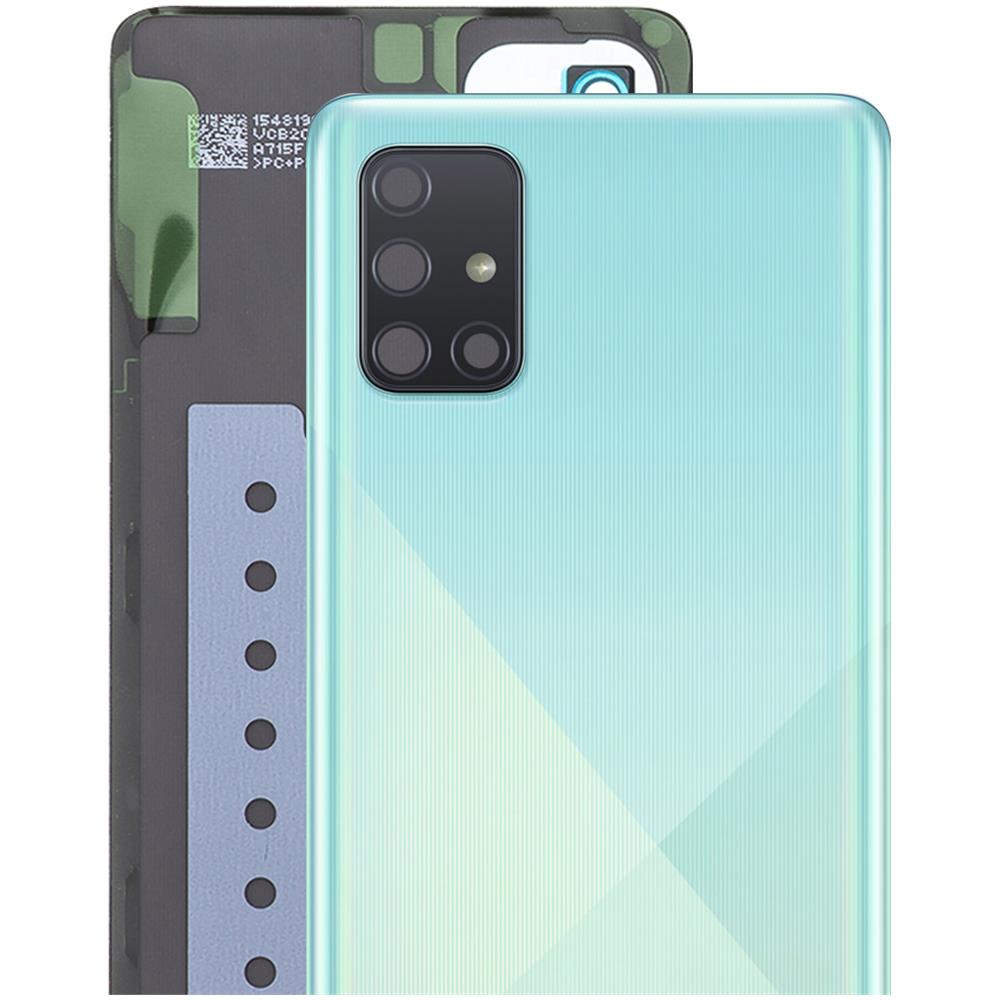 Copri Batteria Galaxy A71 Facciata Posteriore Originale Prism Crush Blue - Foto 2
