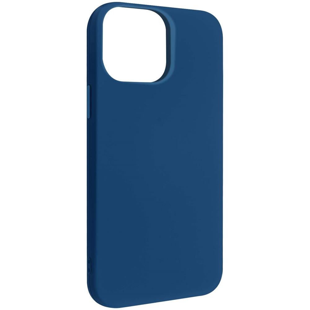 Cover Per Iphone 14 Pro In Silicone Semi-rigido Soft-touch Azzurra - Foto 2
