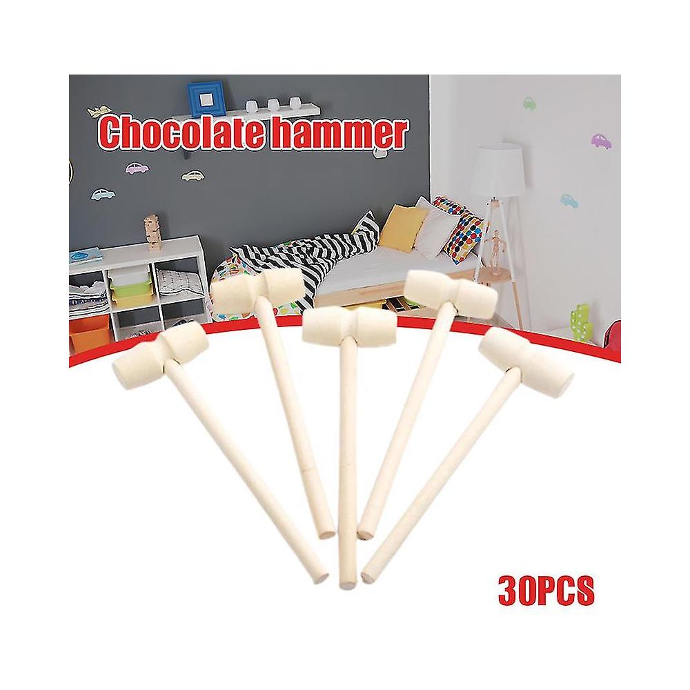 MARTELLO IN LEGNO per cioccolato cuore spezzato, frutti di mare