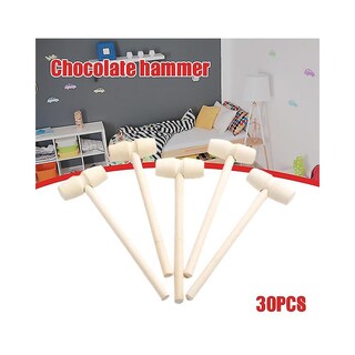 Set Di 10 Martelli In Legno, 140 X 43 X 19 Mm, Per Rompere Gusci Di Aragoste E Granchi O Per Lavori Di Pelletteria