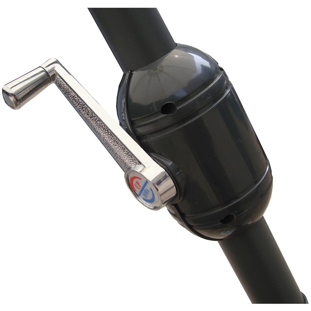 Figari Ombrellone Rotondo Grigio Ø 270 Cm - Foto 2