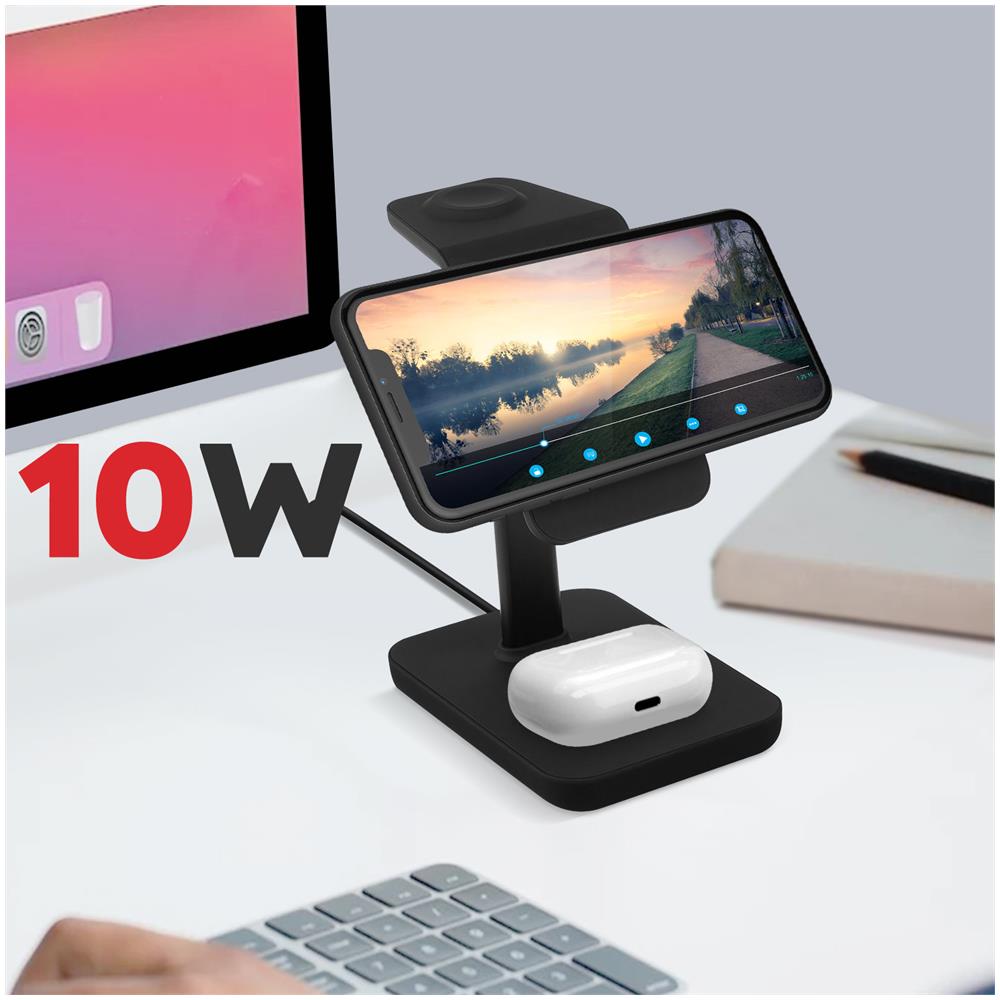 Dock Di Ricarica 3 In 1 Magsafe Per Airpods, Apple Watch Twelve South Hirise 3 - Foto 2