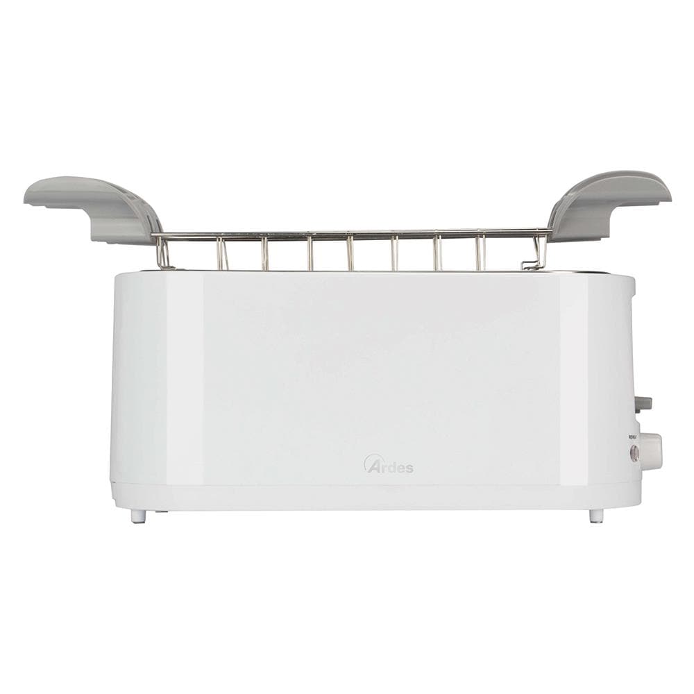 Tostapane ARTOAST02 con 4 Fette Pinze XL Potenza 1400 W Colore Bianco - Foto 2