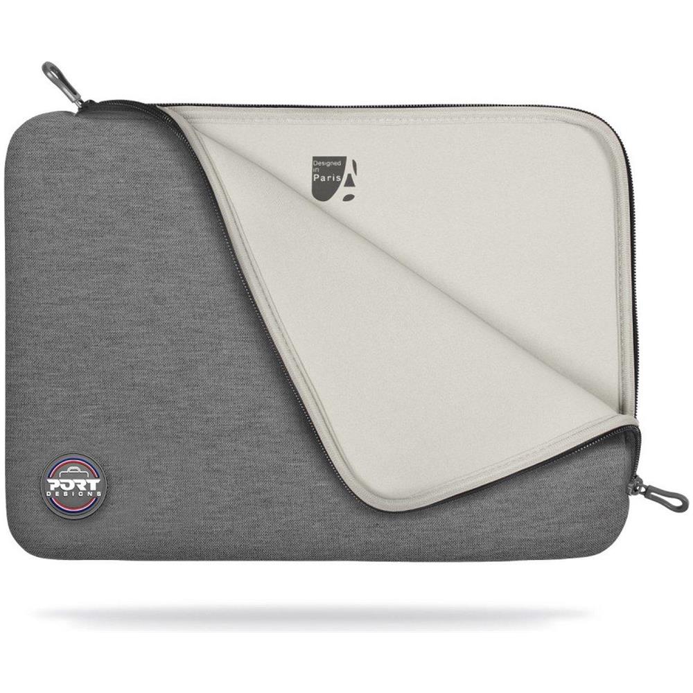 Borsa Per Notebook Port Designs Torino Ii 39,6 Cm (15,6"") Custodia A Manica Grigio - Foto 4
