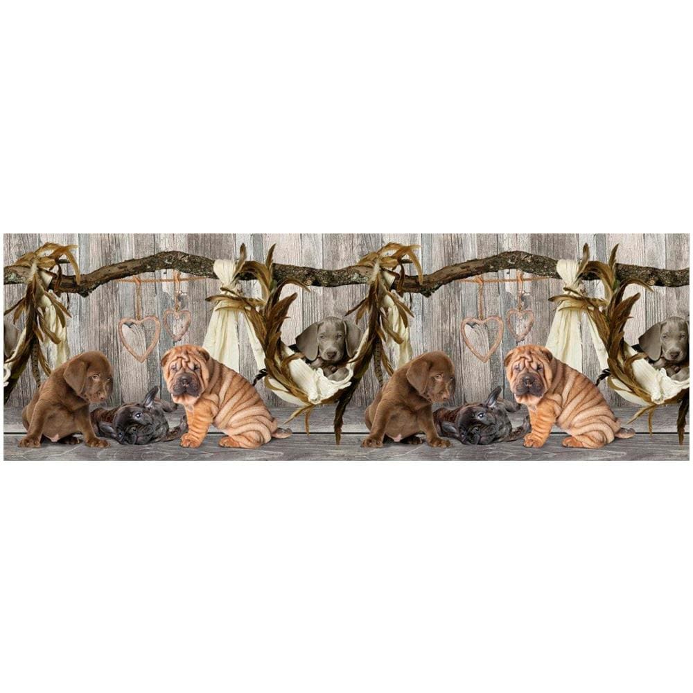 Tappeto Passatoia Cucina Antiscivolo Sottolavello Digitale Fantasie Varie 50x50 Cane Amaca - Foto 2