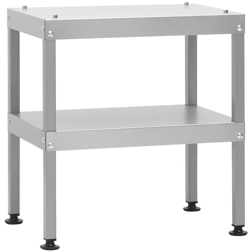 Tavolo Per Forno Affumicatore 40x28x44,5 Cm In Acciaio Zincato - Foto 1
