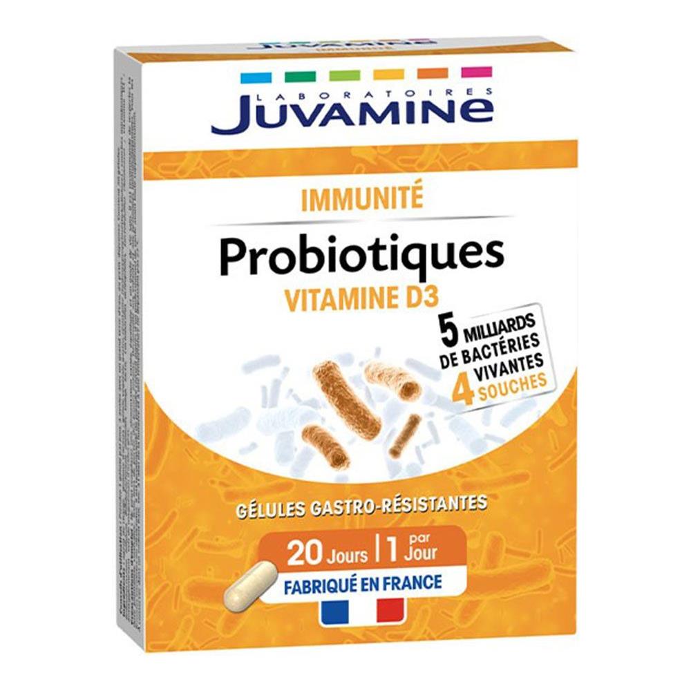 Probiotici Vitamina D3 20 Capsule Juvamine Immunità - Foto 1
