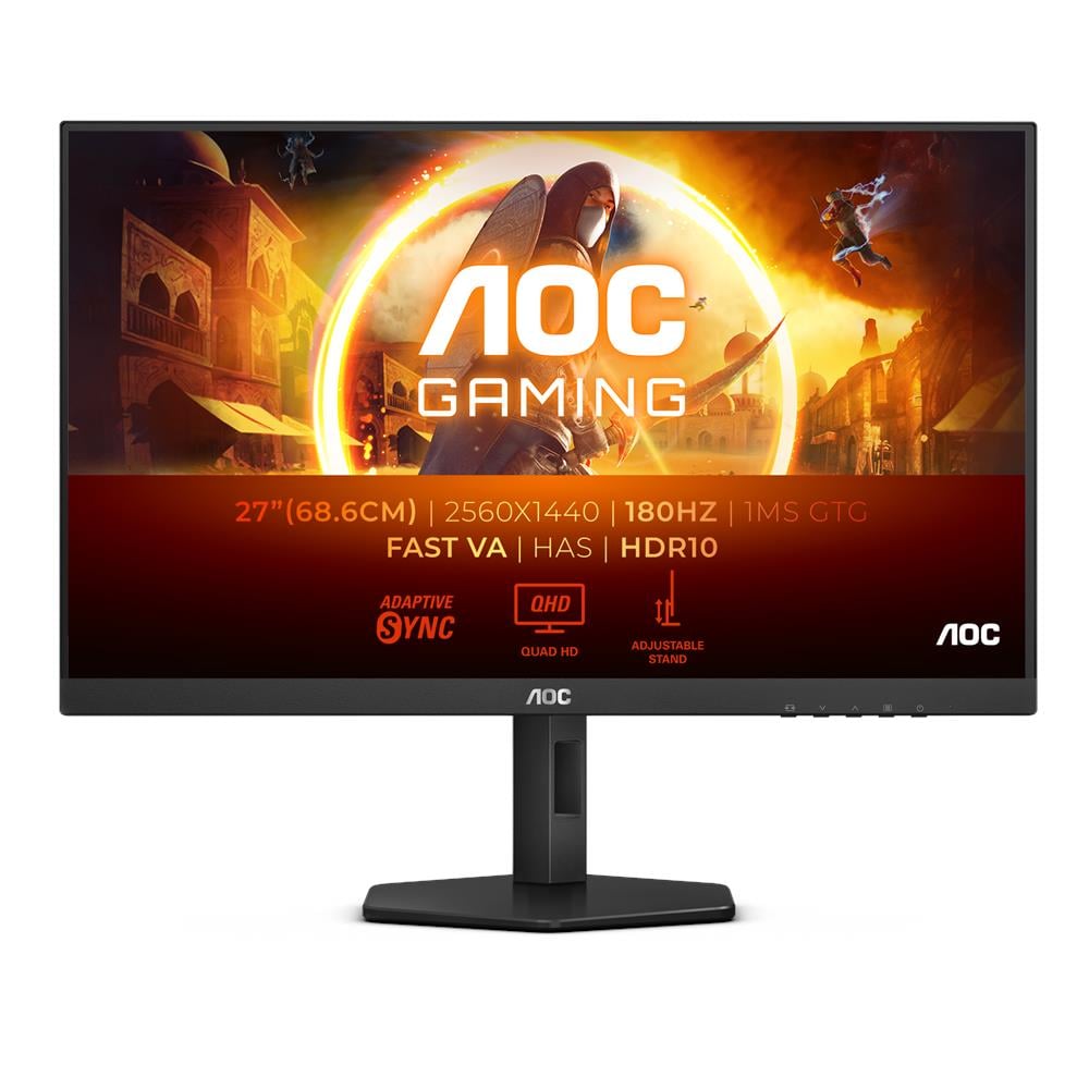 Monitor 27" LED VA Gaming G4 Q27G4XN Quad-HD 2560 x 1440 Pixel Tempo di Risposta 0.5 ms Frequenza di Aggiornamento 180 (Hz) - Foto 1