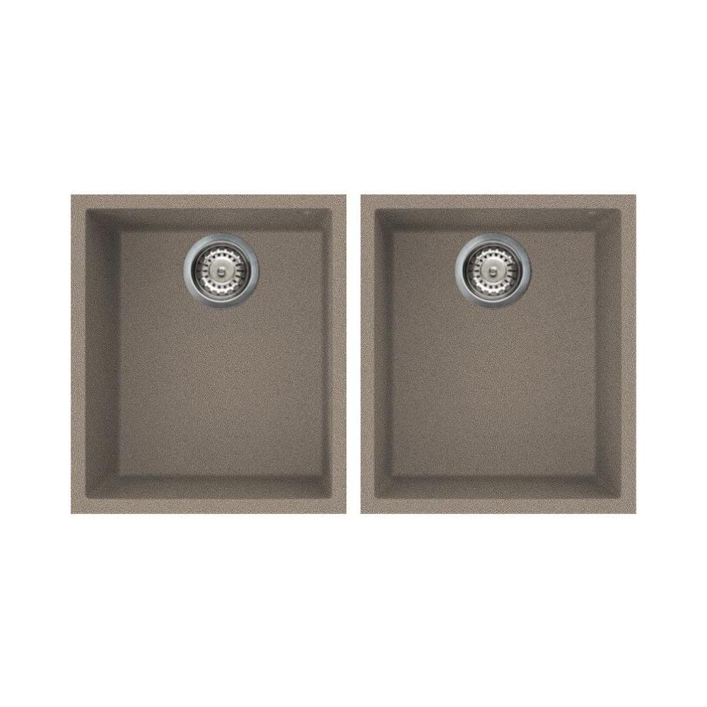 Lav. Quadra 200 2v Tortora 43 Sotto Top - Foto 1