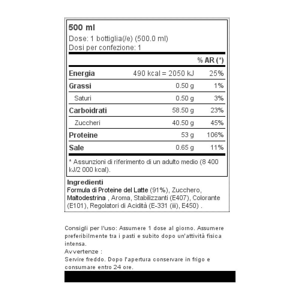 Muscle Protein Shake 500 Ml - Vaniglia - Foto 2