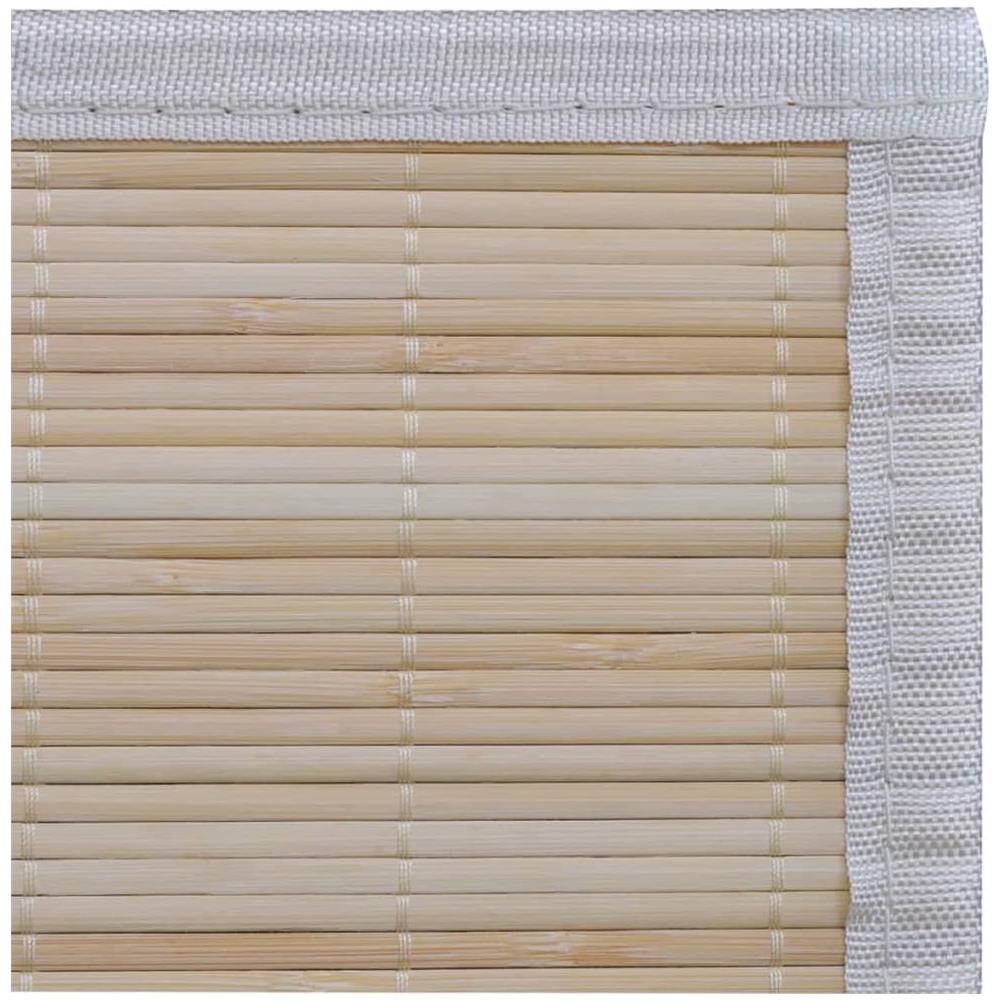 Tappeto in Bambù 160x230 cm Naturale - Foto 6