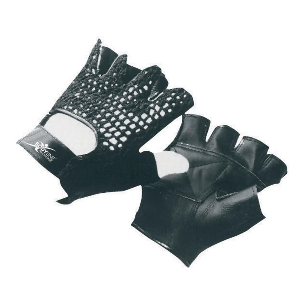 Guanti In Rete Con Palmo In Pelle Per Esercizi Con Pesi - Foto 1
