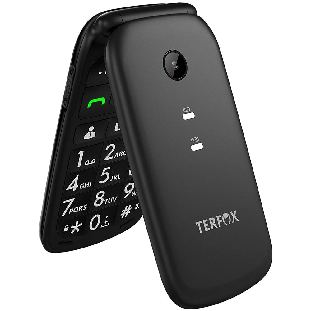 Senior Phone Display 2.4" con Tasti Grandi + Tasto SOS Bluetooth Colore Nero - Europa - Foto 2