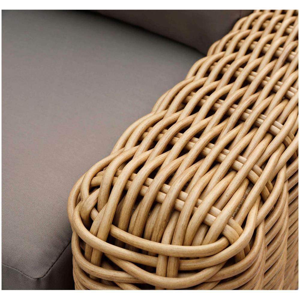Zula - Salotto Da Giardino In Wicker - Foto 4