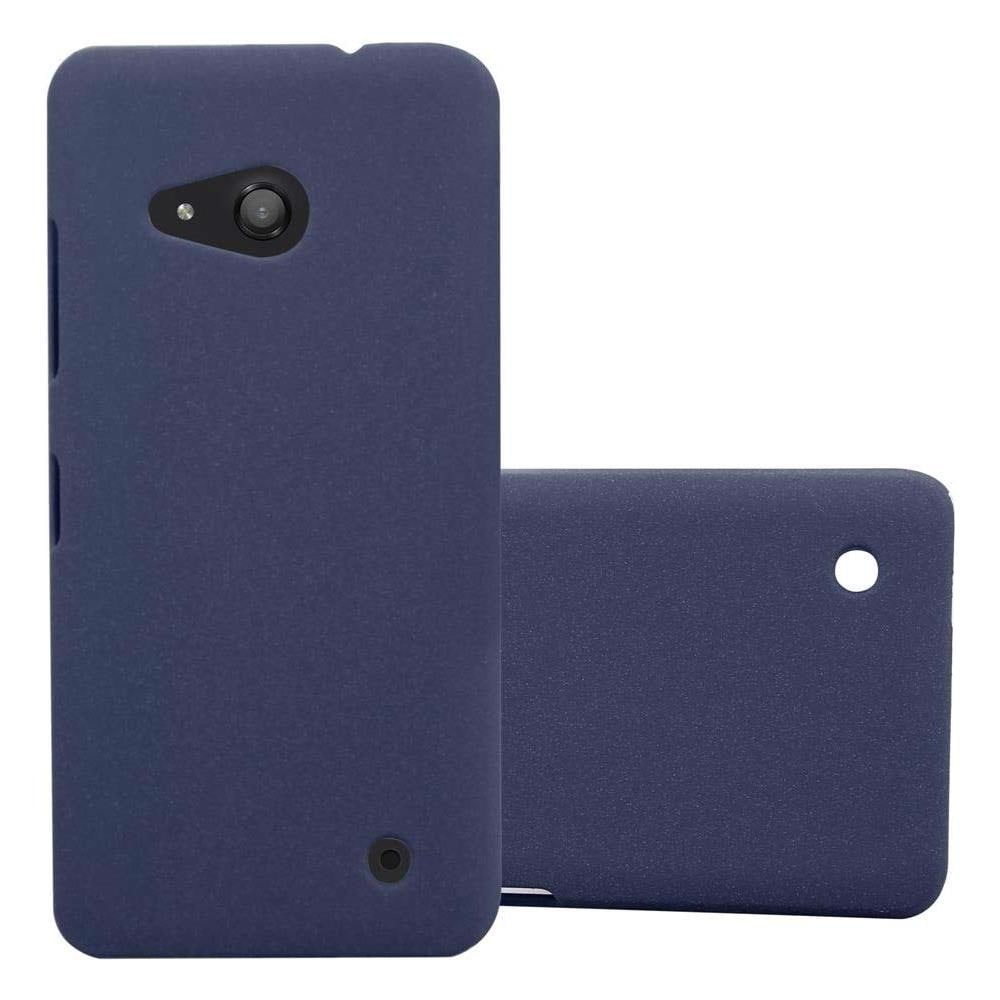 Custodia Compatibile Con Nokia Lumia 550 In Frosty Azzurro - Hard Case Coperchio Protettivo In Frosted Look Contro I Graffi E Gli Urti - Foto 1