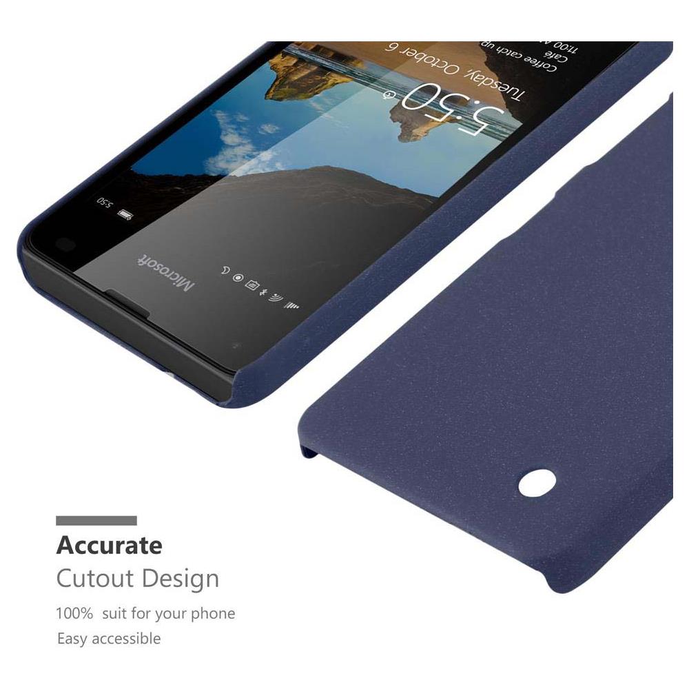 Custodia Compatibile Con Nokia Lumia 550 In Frosty Azzurro - Hard Case Coperchio Protettivo In Frosted Look Contro I Graffi E Gli Urti - Foto 5