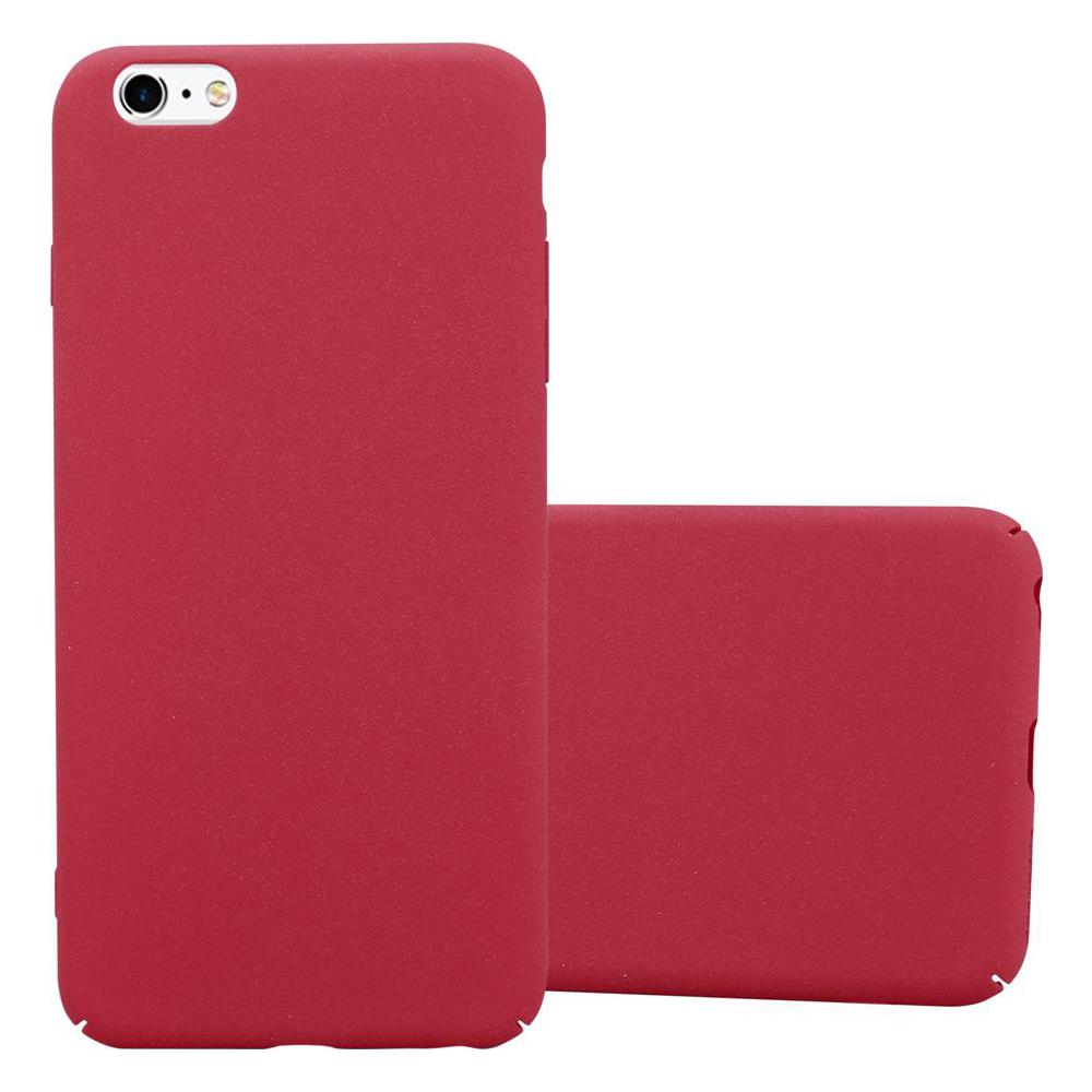 Cadorabo Custodia Compatibile Con Apple Iphone 6 Plus / Iphone 6s Plus In Frosty Rosso - Hard Case Coperchio Protettivo In Frosted Look Contro I Graffi E Gli Urti - Foto 1